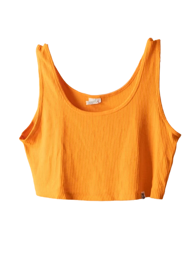 Orange Crop Top Lucy & Yak